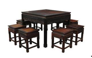 仿古朔料桌凳好不好用怎么看,实用性与美观并重的品质评测