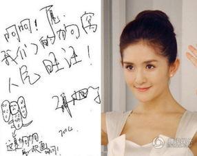 明星们的字,揭秘星光背后的独特符号